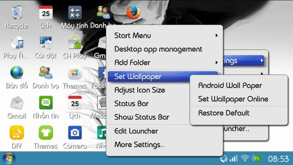 theme launcher anole windows pc